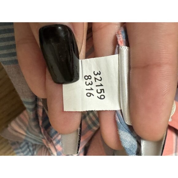 Southern Tide Coastal Passage Shirt Men's Button Up‎ Size M Plaid Salmon Preppy - Picture 12 of 14